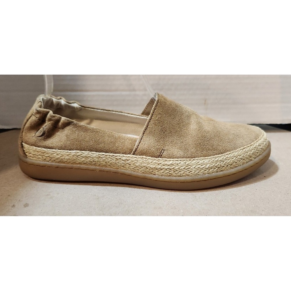 BORN womens CASTRIES SlipOn FLATS Espadrille Suede Loafers F15906 Sz 6M - Picture 5 of 11